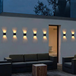 DuskGlow™ Solar Fence Lights — Auto On at Sunset, Zero Wiring (Warm/White)